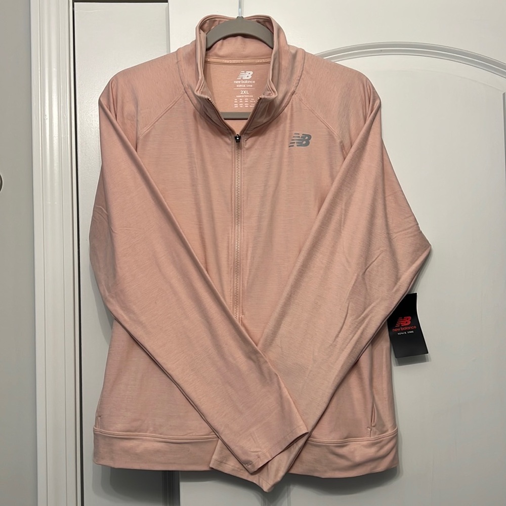 New Balance NWT Pink Jacket size 2xl